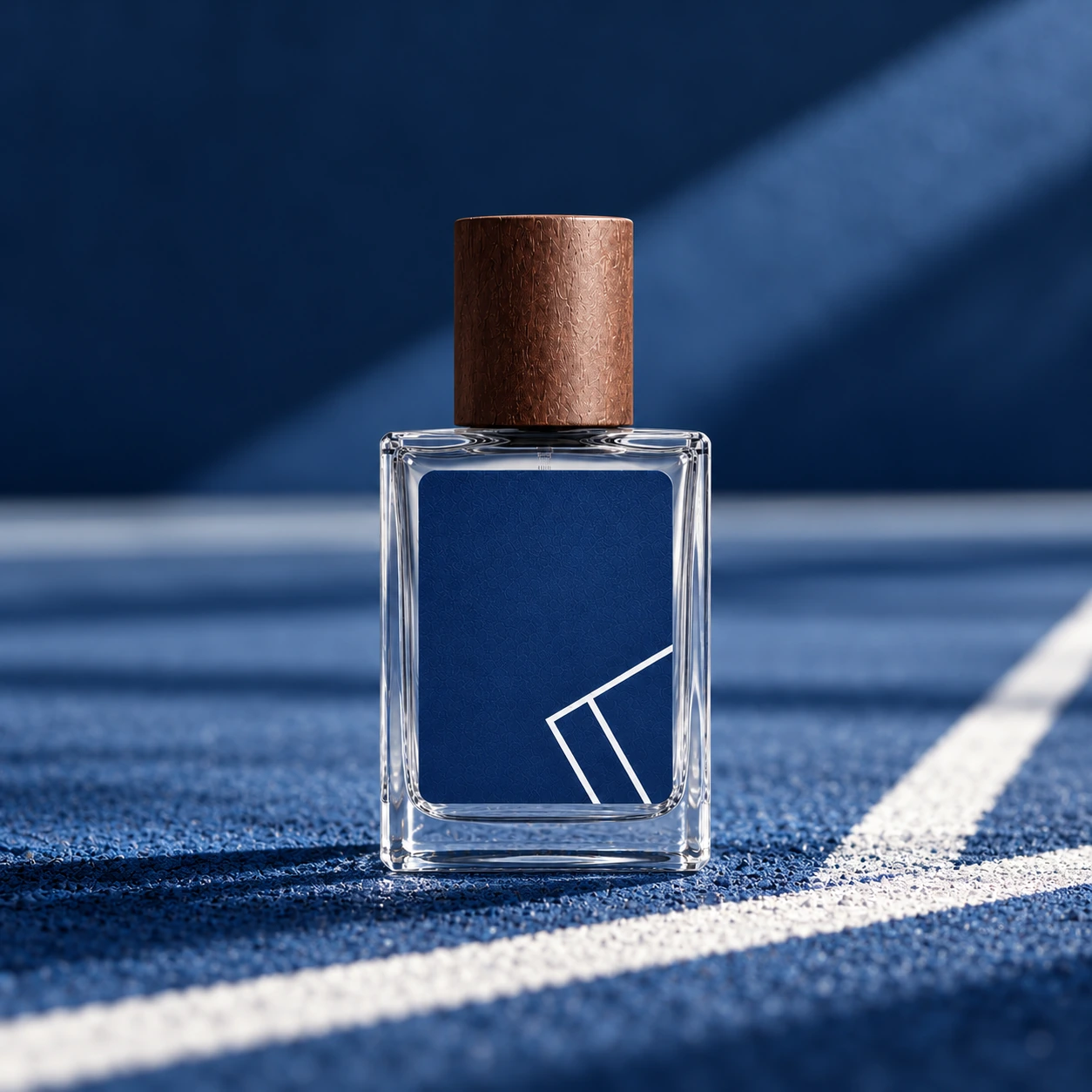 BackhandLab Close-up of Hard in a blue court setting